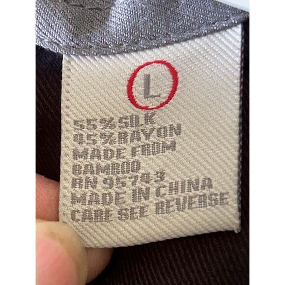 Bobby Chan Silk Bamboo Blend Billiards Bowling Shirt – Size L - Picture 5 of 7